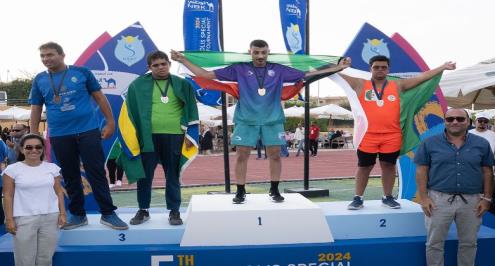 ختام البطولة الدولية لذوي القدرات الخاصة في نادي هليوبوليس